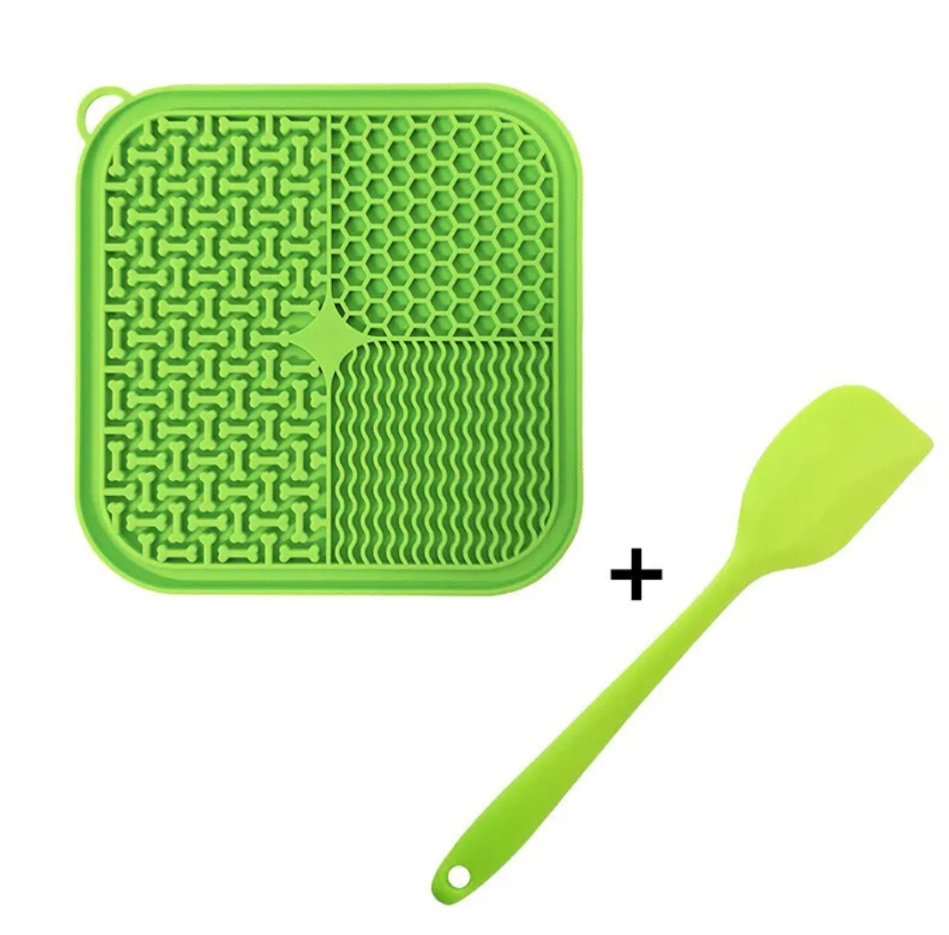 Calming Lick Mat for Dogs with Suction Cup