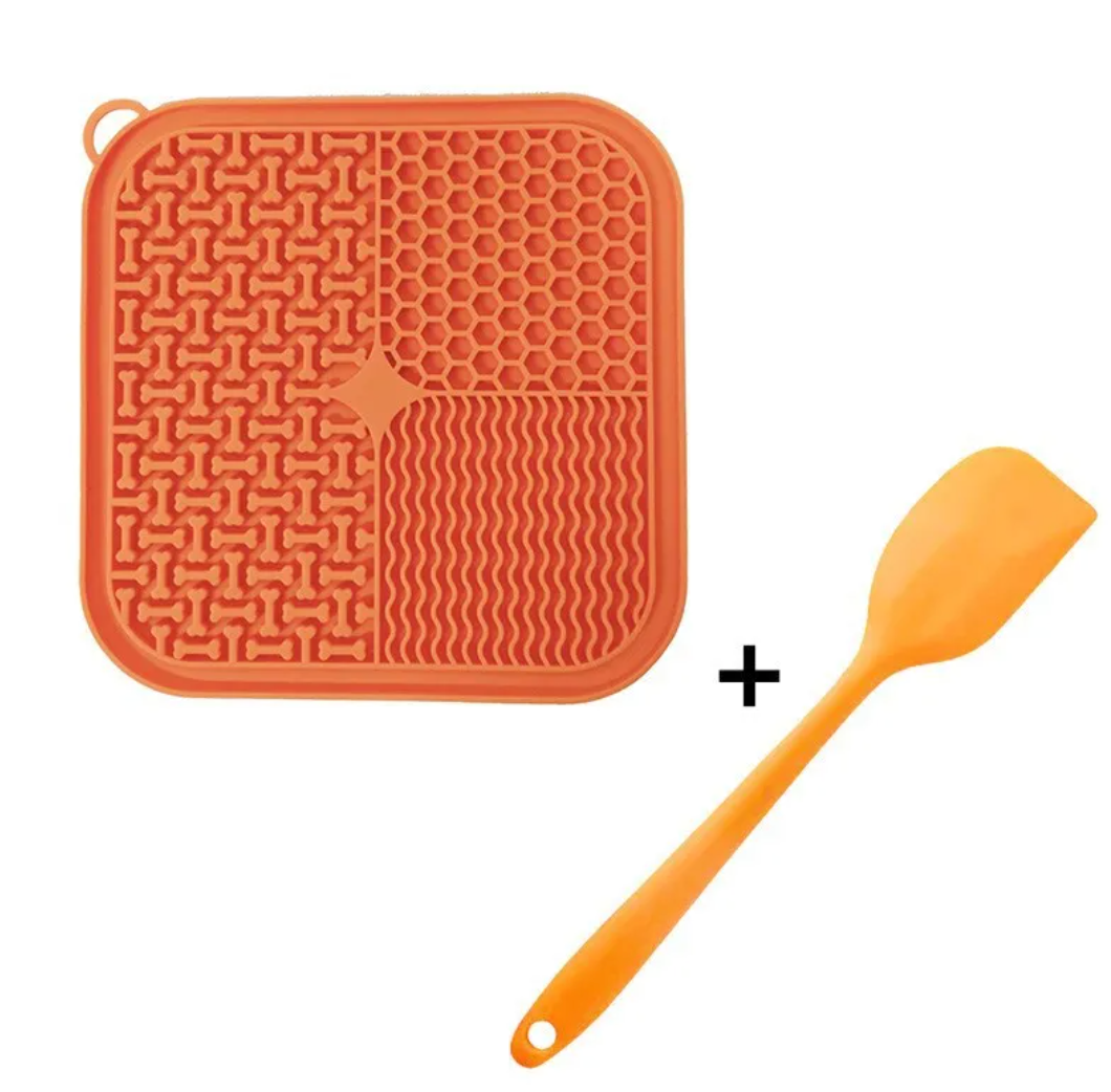 Calming Lick Mat for Dogs with Suction Cup